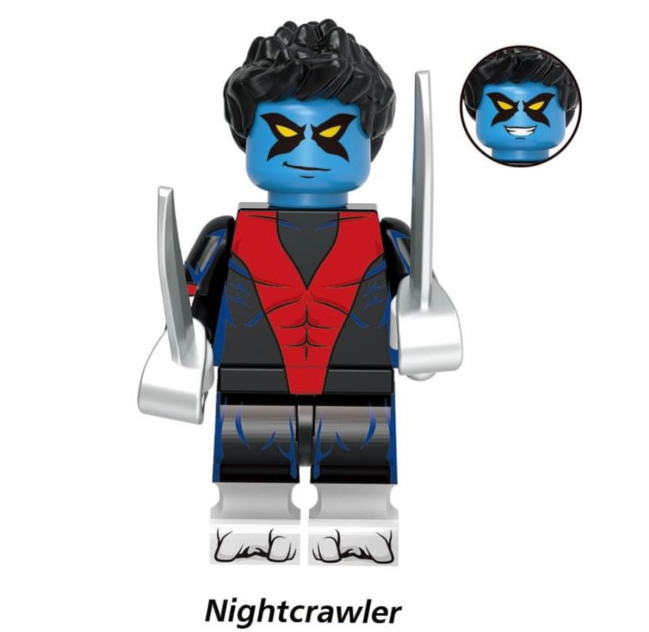 MINIFIGURE X-MEN 97: NIGHTCRAWLER custom.