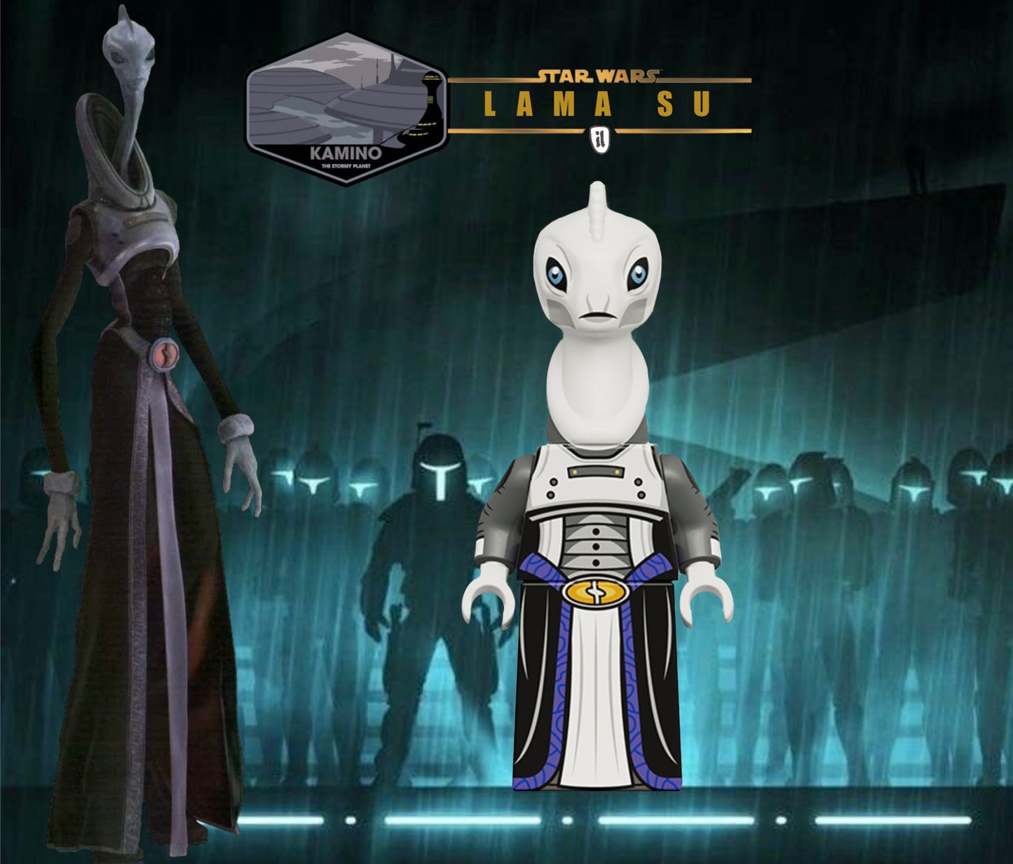 PREVENTE ♥️♥️MINIFIGURE STAR WARS UNIVERS: LAMA SU ♥️♥️Custom Disponibilité fin août 2026