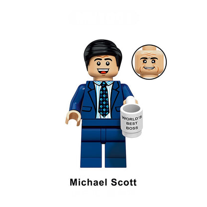 MINIFIGURE THE OFFICE UNIVERS: MICHAEL SCOTT Custom