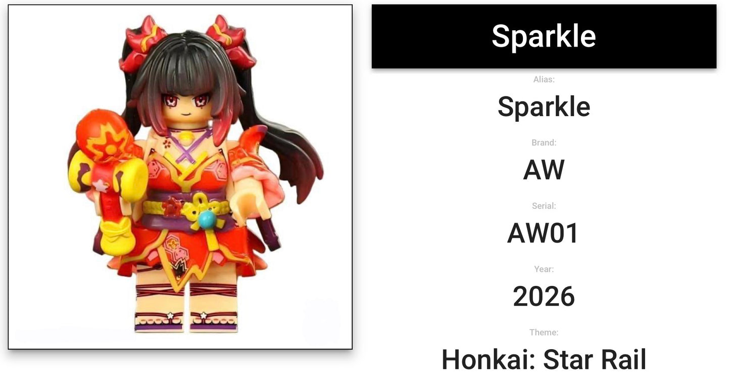 MINIFIGURE HONKAI STAR RAIL UNIVERS: SPARKLE custom