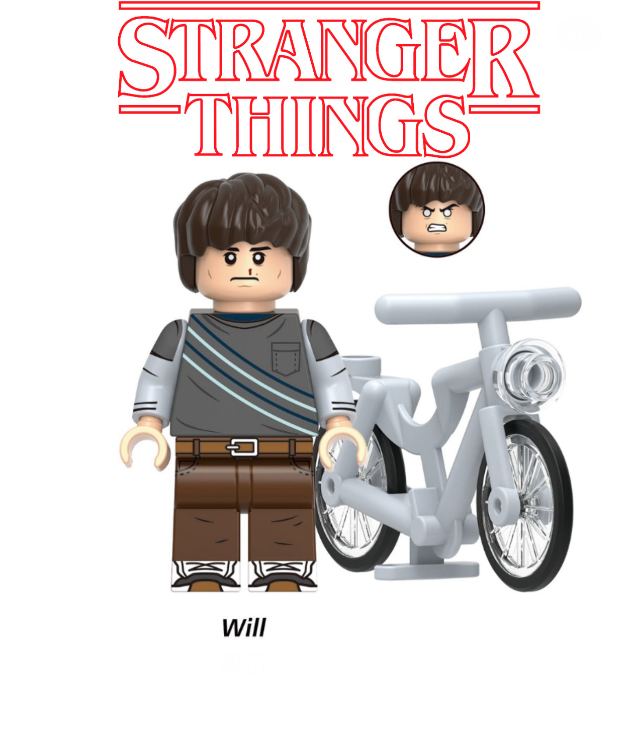 MINIFIGURE STRANGER THINGS UNIVERS: WILL Custom