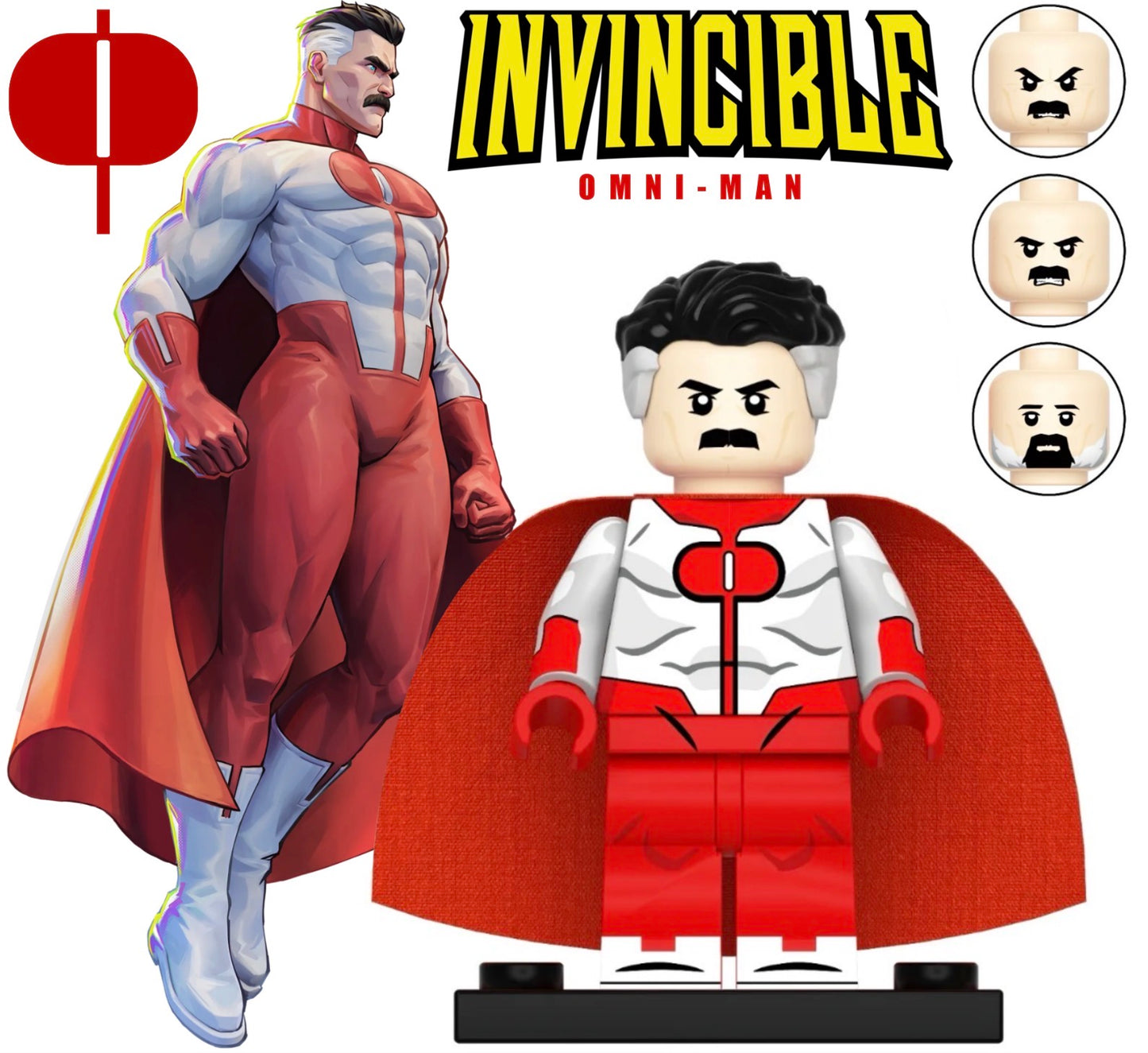 PREVENTE MINIFIGURE INVINCIBLE UNIVERS : OMNI-MAN custom Disponibilité début juin 2026