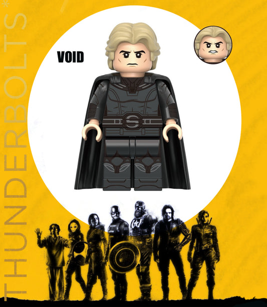 PREVENTE MINIFIGURE MARVEL UNIVERS: VOID (THUNDERBOLTS*) custom Disponibilité Mai 2025