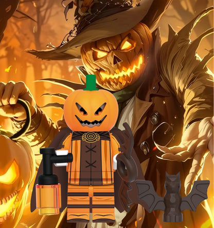 MINIFIGURE HORREUR UNIVERS : LAUGHING PUMPKIN custom