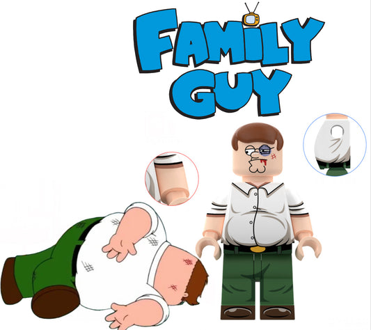 PREVENTE MINIFIGURE FAMILY GUY UNIVERS: PETER GRIFFIN (VERSION B) Custom Disponibilité fin septembre 2025