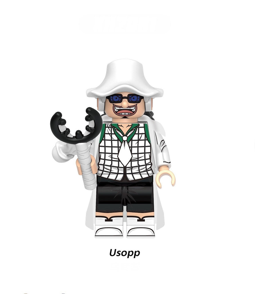 PREVENTE♥️♥️MINIFIGURE ONE PEACE: USOPP ♥️♥️custom Disponibilité fin Décembre 2024