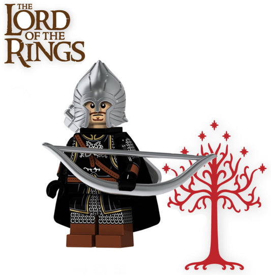 MINIFIGURE LOTR/ THE HOBBIT UNIVERS: GONDOR KNIGHT SOLDIER custom