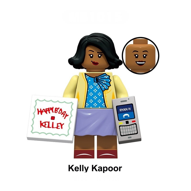 MINIFIGURE THE OFFICE UNIVERS: KELLY KAPOOR Custom