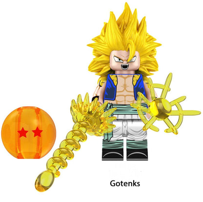PREVENTE MINIFIGURE DRAGON BALL Z UNIVERS: GOTENKS Custom Disponibilité fin novembre 2025