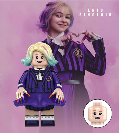 MINIFIGURE WEDNESDAY UNIVERS: ENID SINCLAIR Custom