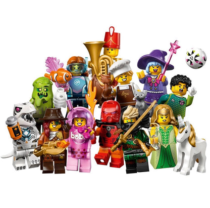 LEGO MINIFIGURE SÉRIES 29: UNICORN ELF "socle+fascicule"  ORIGINAL LEGO MINIFIGURINES