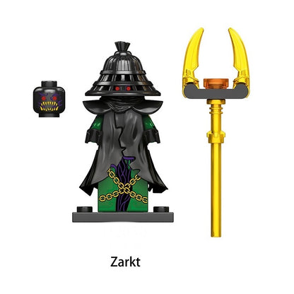 PREVENTE♥️♥️♥️MINIFIGURE NINJAGO UNIVERS: ZARKT FORBIDDEN FIVE ♥️♥️♥️CUSTOM DISPONIBILITÉ FIN SEPTEMBRE 2025