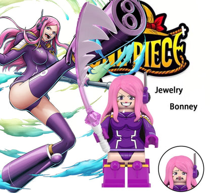 ⭐️⭐️⭐️MINIFIGURE ONE PEACE UNIVERS: JEWELRY BONNEY ⭐️⭐️⭐️custom