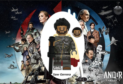 ♥️♥️♥️ MINIFIGURE STAR WARS UNIVERS: SAW GERRERA (ANDOR SAISON 2)♥️♥️♥️custom