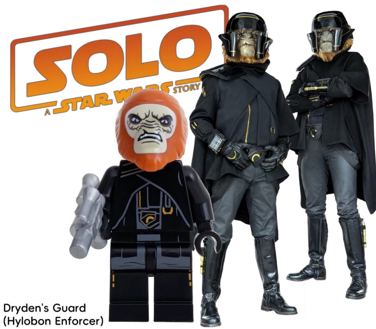 PREVENTE MINIFIGURE STAR WARS UNIVERS: DRYDEN’S GUARD (VERSION A) CUSTOM Disponibilité mi-septembre 2026