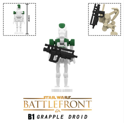PREVENTE⭐️ TOP ZEDBRICK 2026 ⭐️MINIFIGURE STAR WARS UNIVERS: B1 GRAPPLE BATTLE DROID (new model) ⭐️Custom Disponibilité mi-septembre 2026