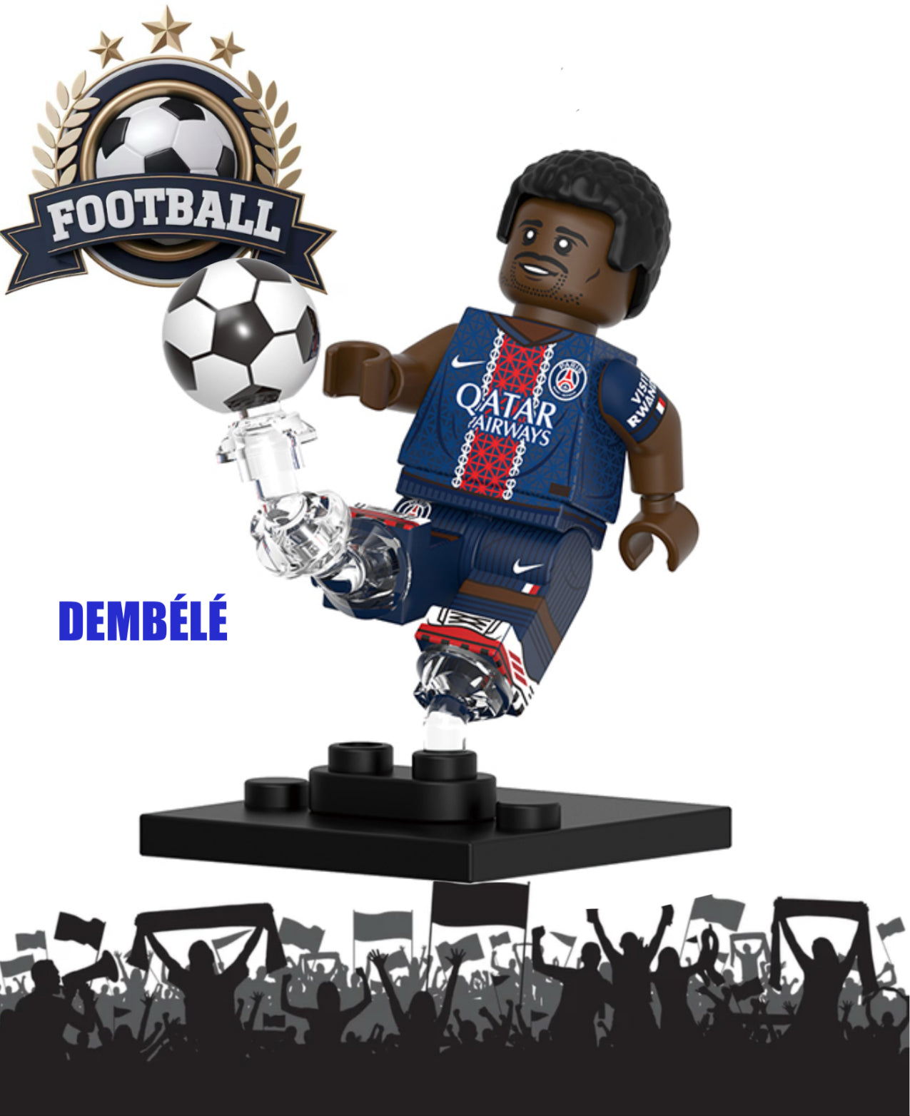 MINIFIGURE FOOTBALL UNIVERS ⚽️: DEMBÉLÉ custom