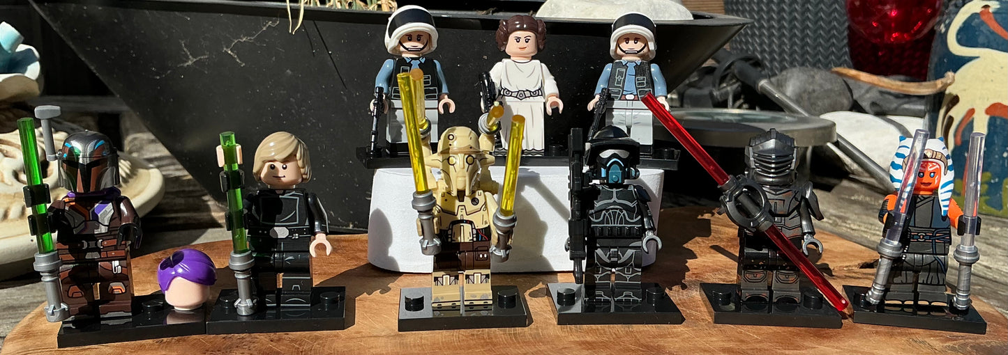 ♥️♥️♥️MINIFIGURE STAR WARS UNIVERS:  PROFESSEUR HUYANG ♥️♥️♥️CUSTOM