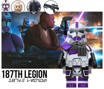 MINIFIGURE STAR WARS UNIVERS: 187th CLONE TROOPER  Custom