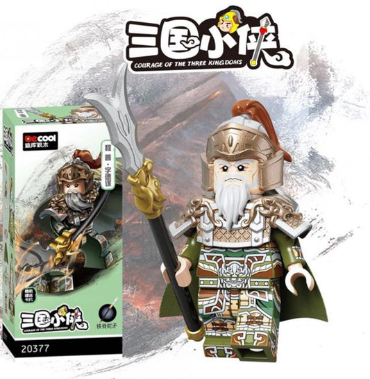 MINIFIGURE "COURAGE DES TROIS ROYAUMES" UNIVERS: CHENG PU (VENDU SANS BOÎTE)CUSTOM