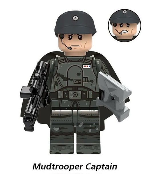 MINIFIGURE MUDTROOPER CAPTAIN custom