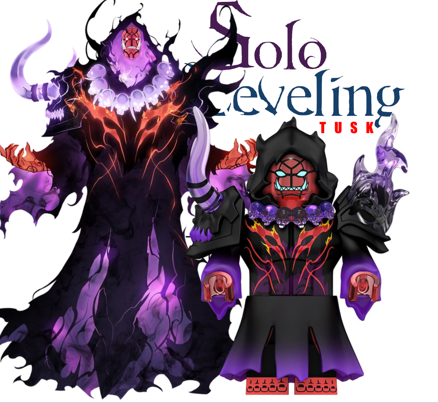 MINIFIGURE SOLO LEVELING UNIVERS: TUSK custom