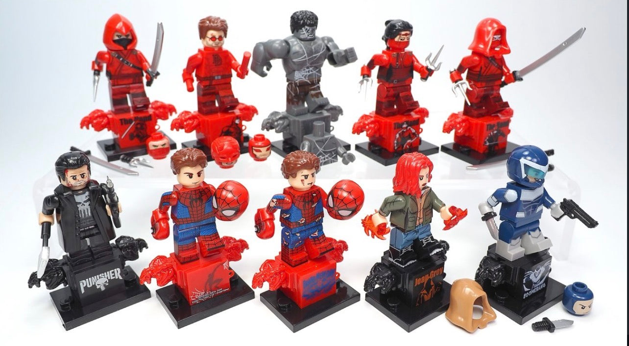 MINIFIGURE MARVEL UNIVERS (SPIDERMAN): DAREDEVIL Custom