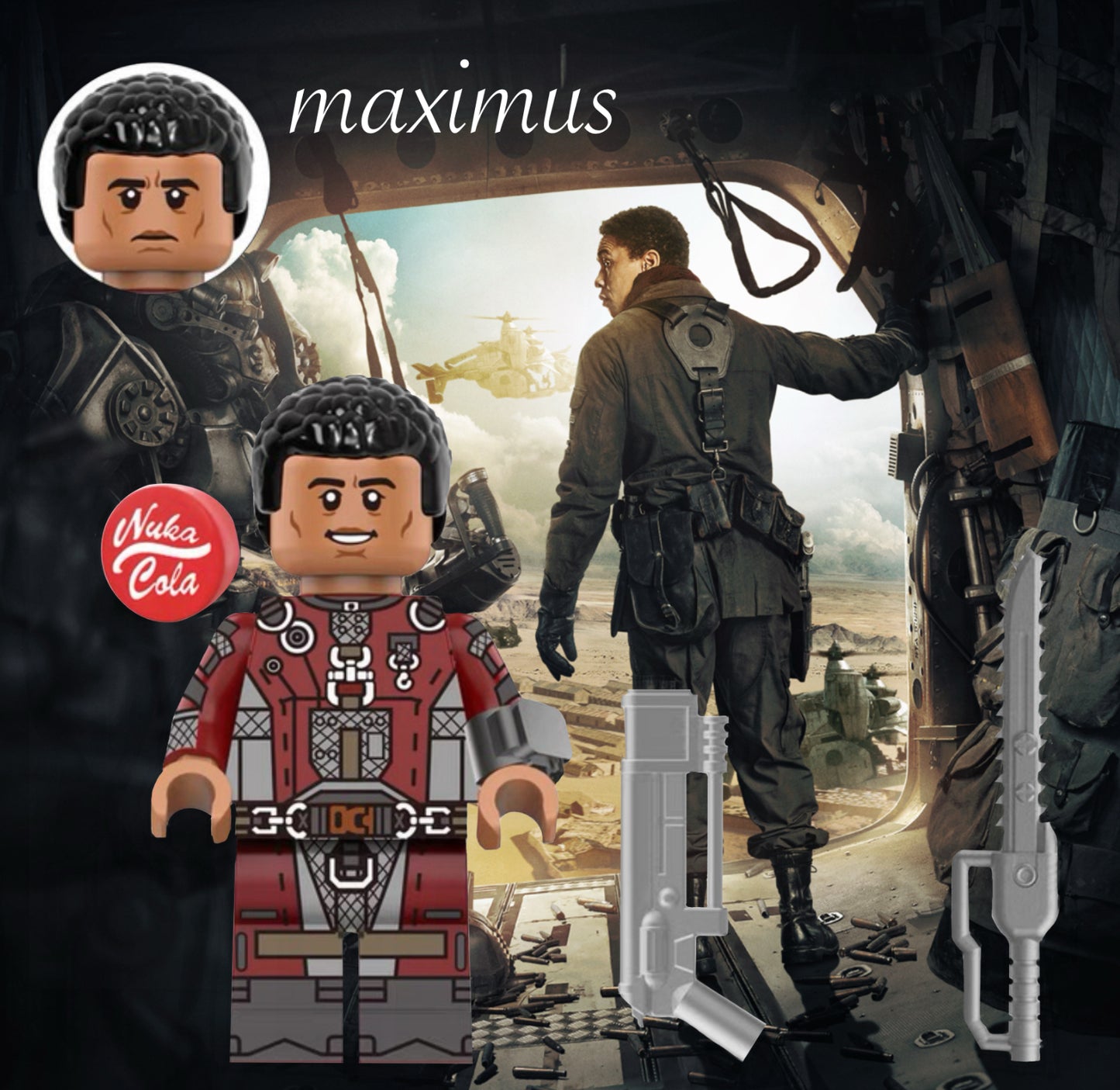 PREVENTE MINIFIGURE FALLOUT UNIVERS: MAXIMUS CUSTOM Disponibilité fin octobre 2024