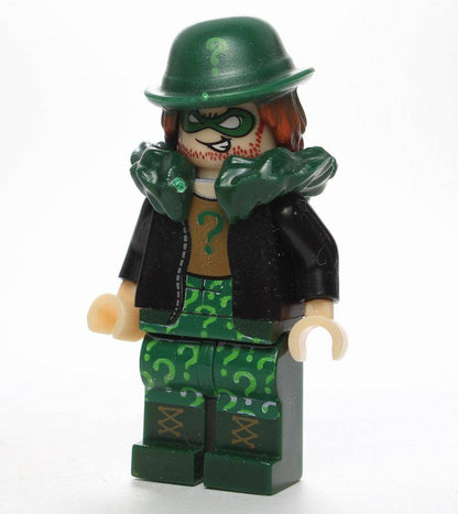 MINIFIGURE DC UNIVERS DE 2017: THE RIDDLER custom ⚠️TRÈS RARE ⚠️Dernière pièce