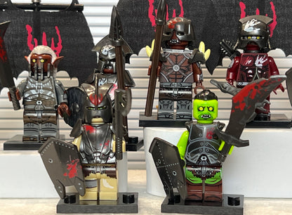 MINIFIGURE LOTR URUK-HAI CUSTOM