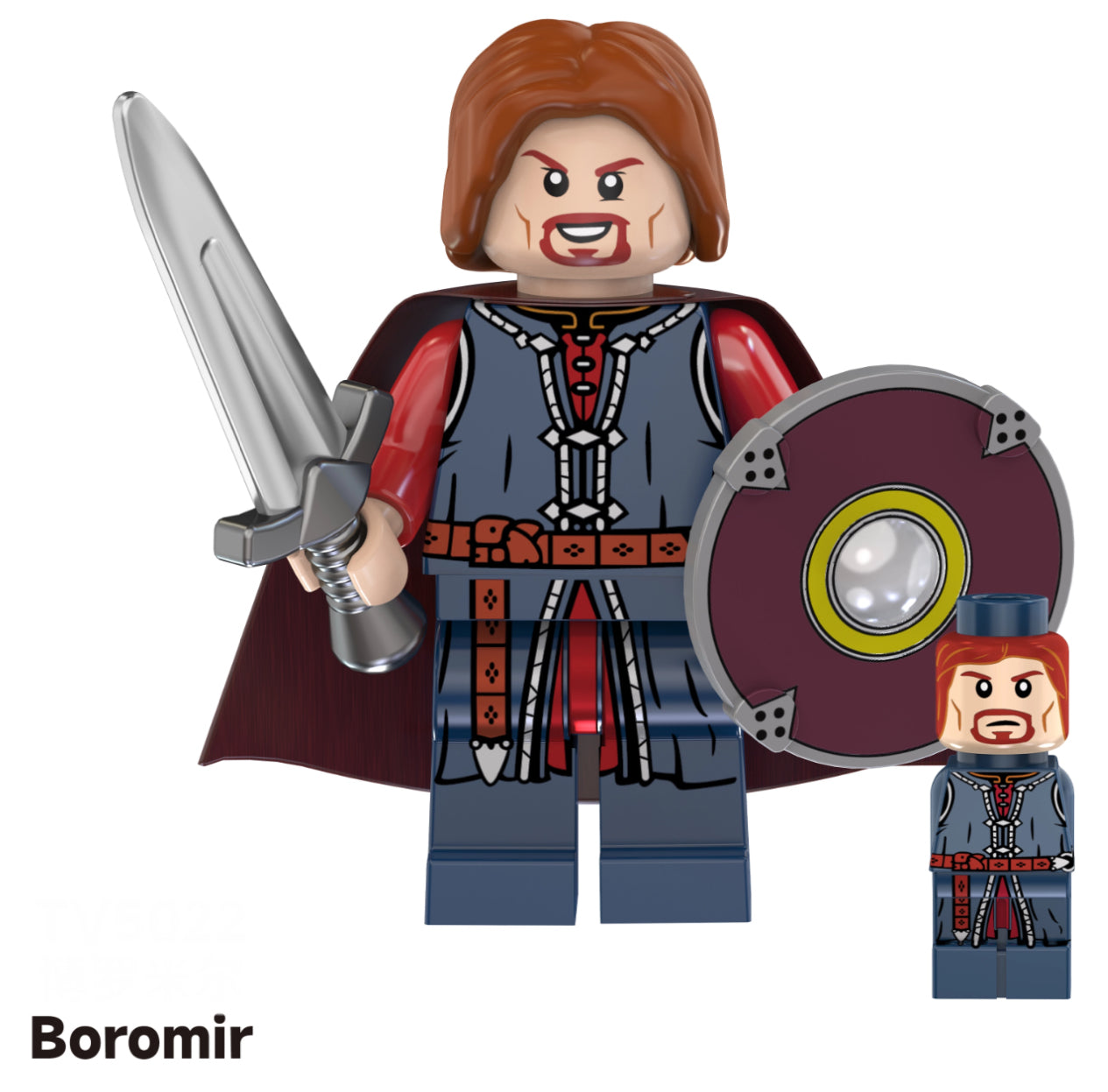 MINIFIGURE LOTR/HOBBIT BOROMIR custom