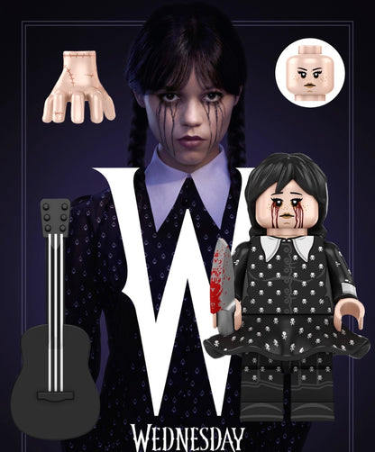 MINIFIGURE WEDNESDAY UNIVERS: WEDNESDAY Custom