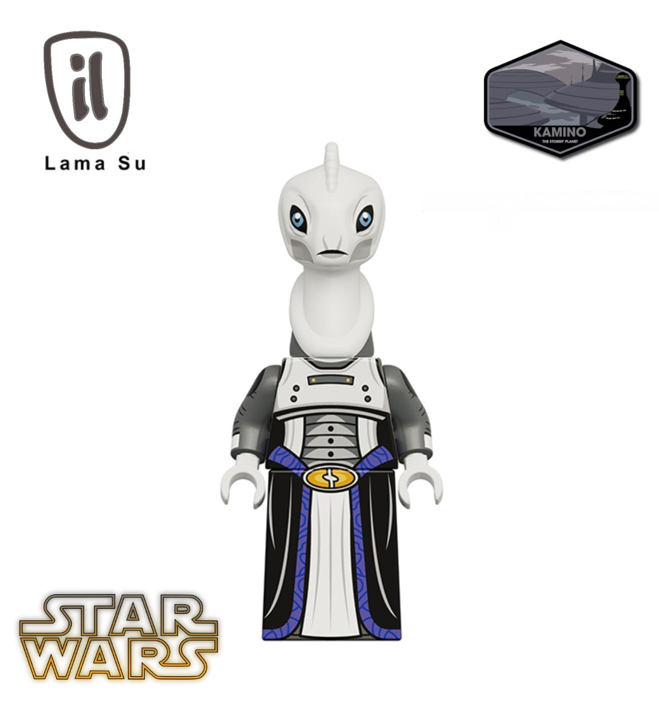 PREVENTE ♥️♥️MINIFIGURE STAR WARS UNIVERS: LAMA SU ♥️♥️Custom Disponibilité fin août 2026