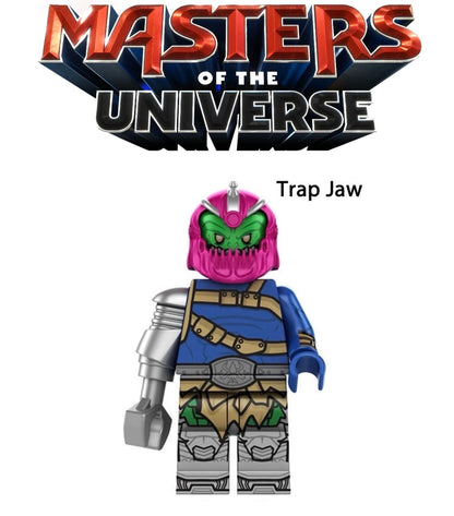 PREVENTE MINIFIGURE MASTERS OF THE UNIVERSE: TRAP JAW Custom Disponibilité juillet 2026