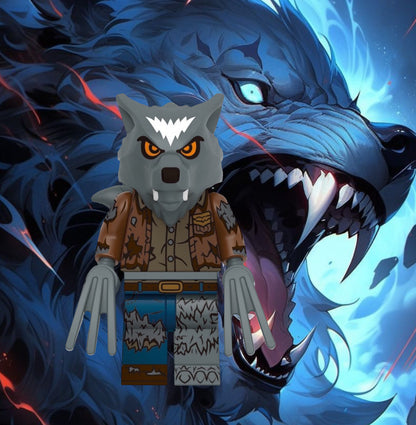 MINIFIGURE HORREUR UNIVERS : WEREWOLF custom