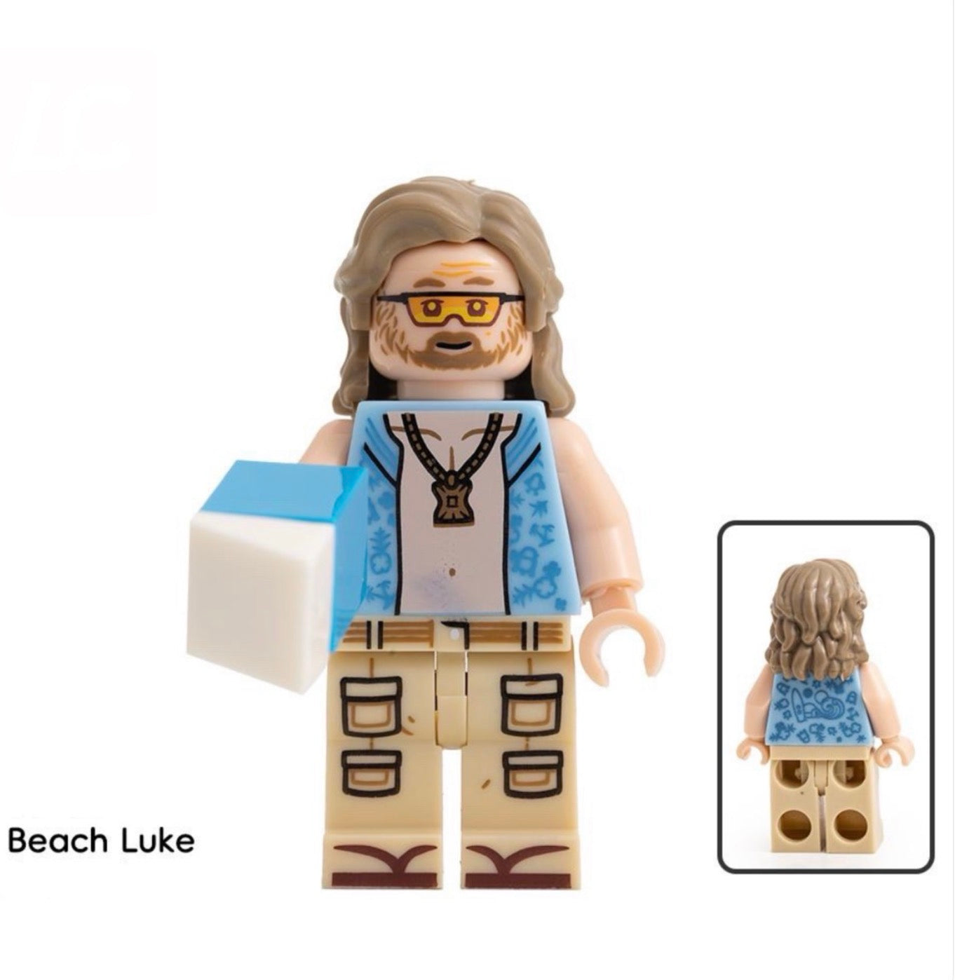 MINIFIGURE STAR WARS UNIVERS: BEACH LUKE Custom