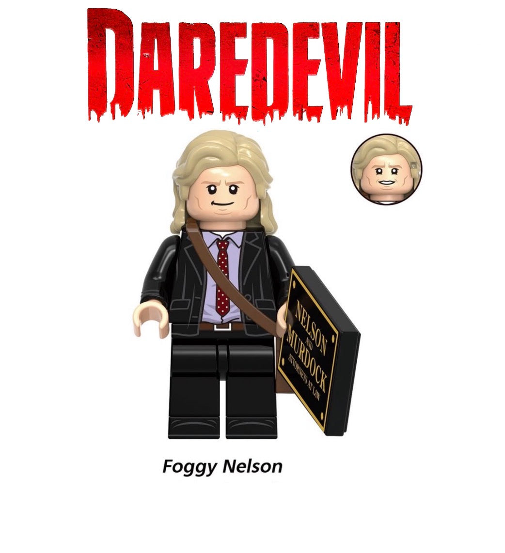 MINIFIGURE MARVEL UNIVERS: FOGGY NELSON custom