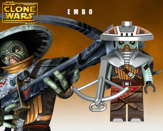 PREVENTE MINIFIGURE STAR WARS UNIVERS: EMBO CUSTOM Disponibilité fin septembre 2025