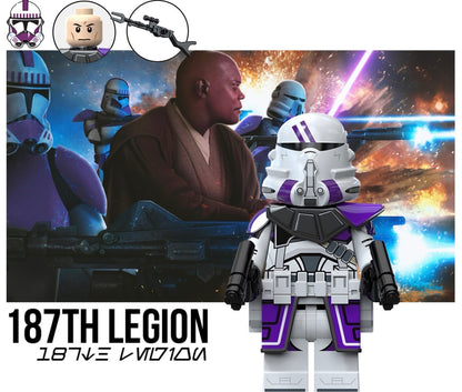 MINIFIGURE STAR WARS UNIVERS: 187th CLONE TROOPER  Custom