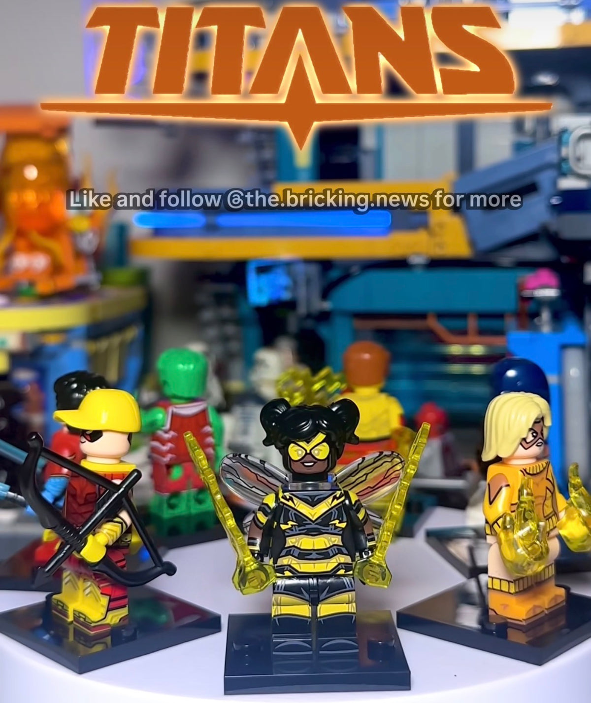MINIFIGURE DC UNIVERS: BUMBLEBEE Custom