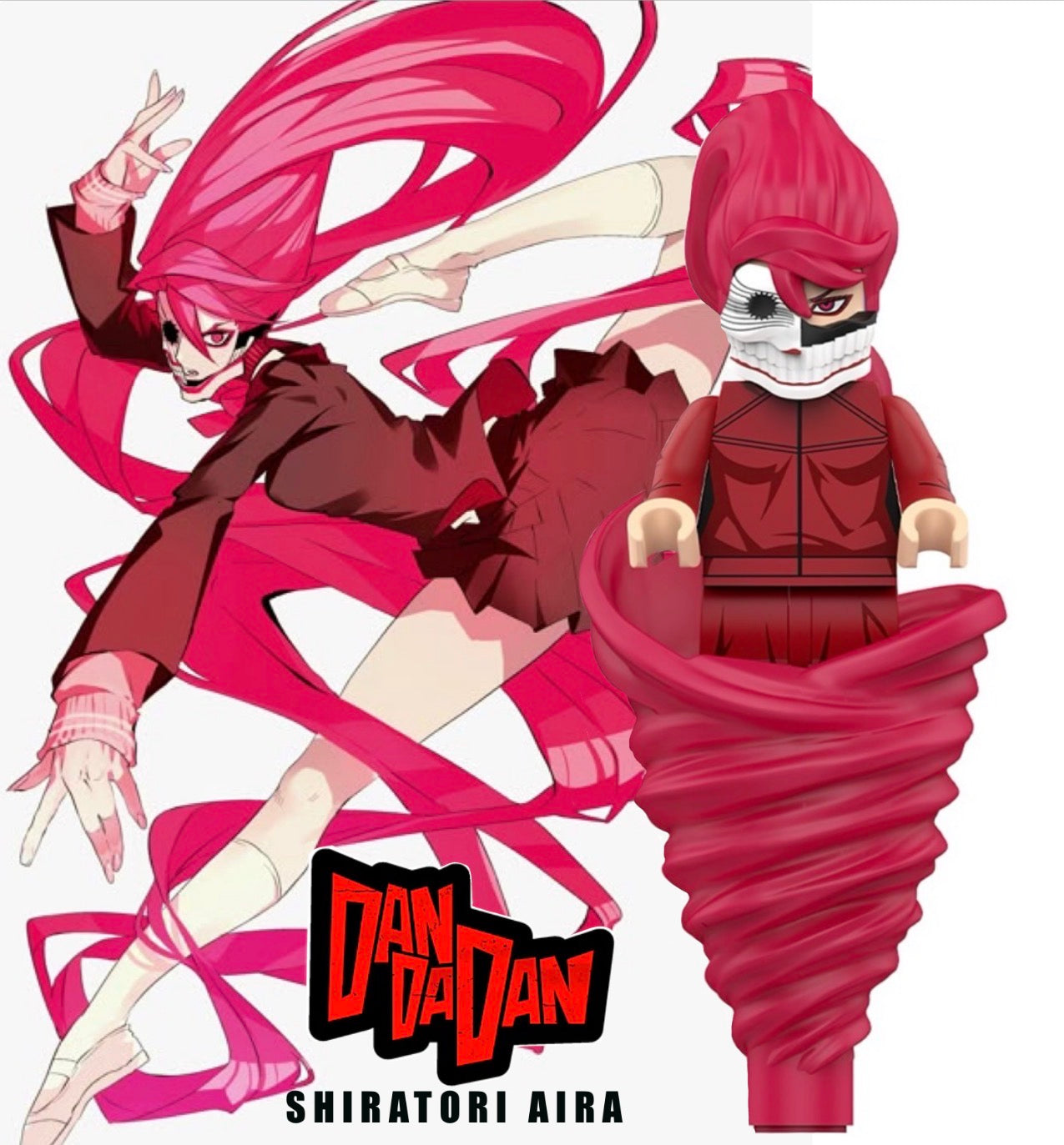 ⭐️⭐️ MINIFIGURE DANDADAN UNIVERS: SHIRATORI AIRA ⭐️⭐️custom