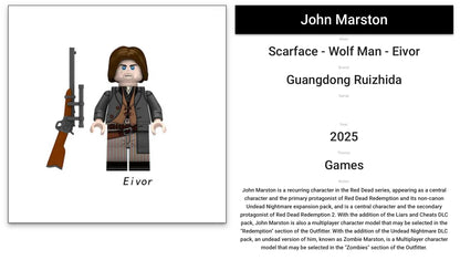 ⭐️⭐️⭐️MINIFIGURE RED DEAD REDEMPTION UNIVERS: John Marston ⭐️⭐️⭐️Custom