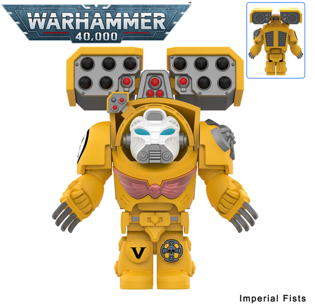 PREVENTE♥️♥️♥️MINIFIGURE WARHAMMER 40K UNIVERS: IMPÉRIAL FISRS custom DISPONIBILITÉ FIN DÉCEMBRE 2025