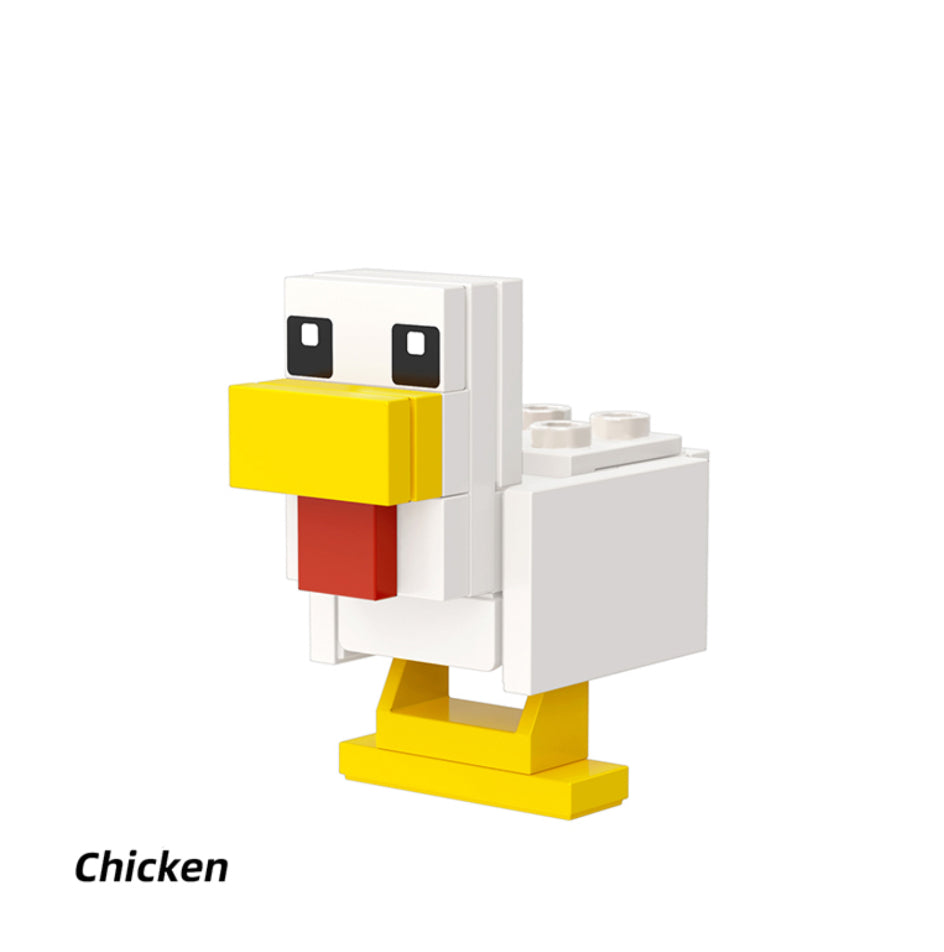 PREVENTE MINIFIGURE MINECRAFT UNIVERS : CHICKEN custom Disponibilité fin Novembre 2025