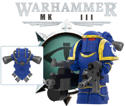 PREVENTE ♥️♥️MINIFIGURE WARHAMMER 40K UNIVERS: MKIII ♥️♥️custom Disponibilité mi-Novembre 2025