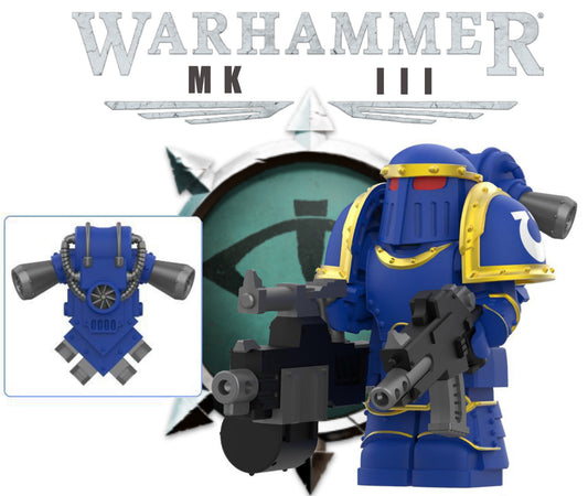 PREVENTE ♥️♥️MINIFIGURE WARHAMMER 40K UNIVERS: MKIII ♥️♥️custom Disponibilité mi-Novembre 2025