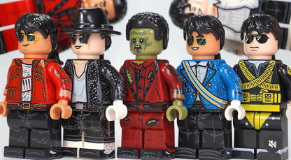 PREVENTE MINIFIGURE MUSIQUE UNIVERS : MICKAEL JACKSON BLACK OR WHITE custom Disponibilité juin 2026