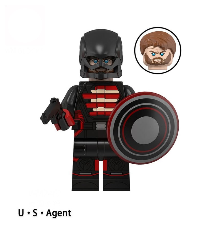 MINIFIGURE MARVEL UNIVERS: U.S. AGENT (THUNDERBOLTS*) custom