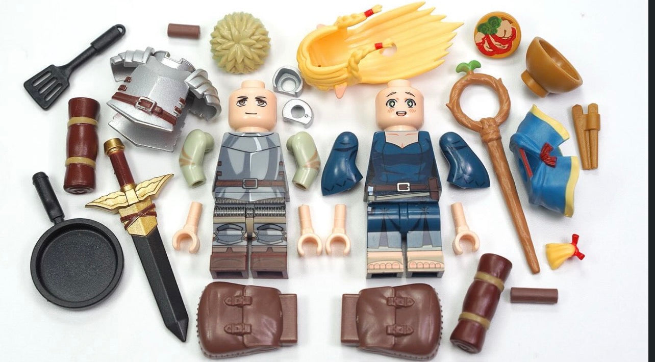 ♥️♥️♥️MINIFIGURE DELICIOUS IN DUNGEON UNIVERS: LAIOS THORDEN ♥️♥️♥️TOP ZEDBRICK 2025♥️♥️♥️custom