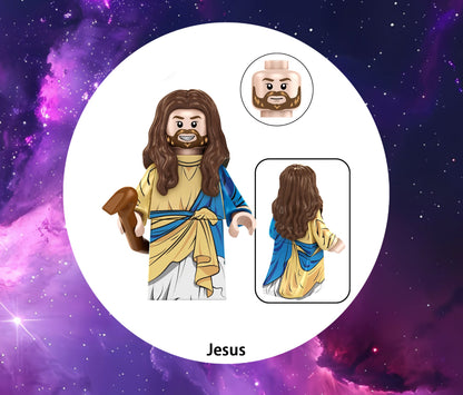 ♥️♥️♥️MINIFIGURE LES DIEUX UNIVERS: JESUS ♥️♥️♥️custom